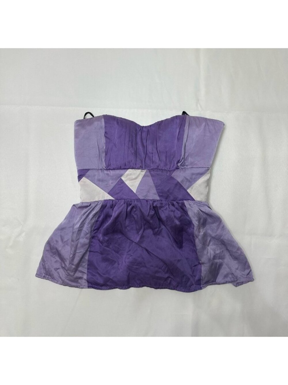 Vintage Bebe Silk Tube Top